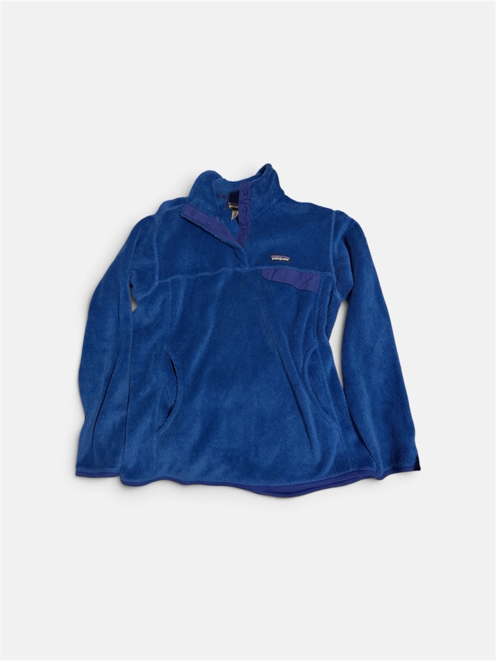 Patagonia Blue Synchilla Fleece Pullover